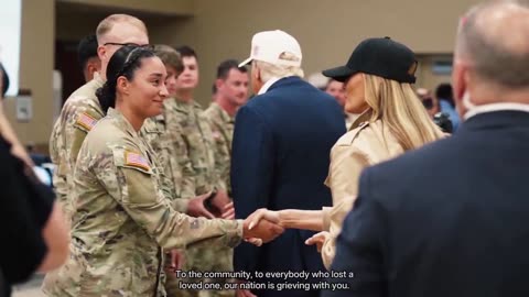 THE REAL COMMANDER IN CHIEF TRULY CARES!!!❤️🇺🇸