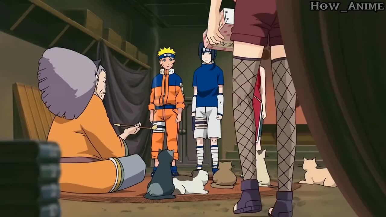 Naruto _ Sasuke ❤️ Cat 🐈 Mission Naruto Shippuden __ Old Memories _ Part-1 _(1080P_HD)