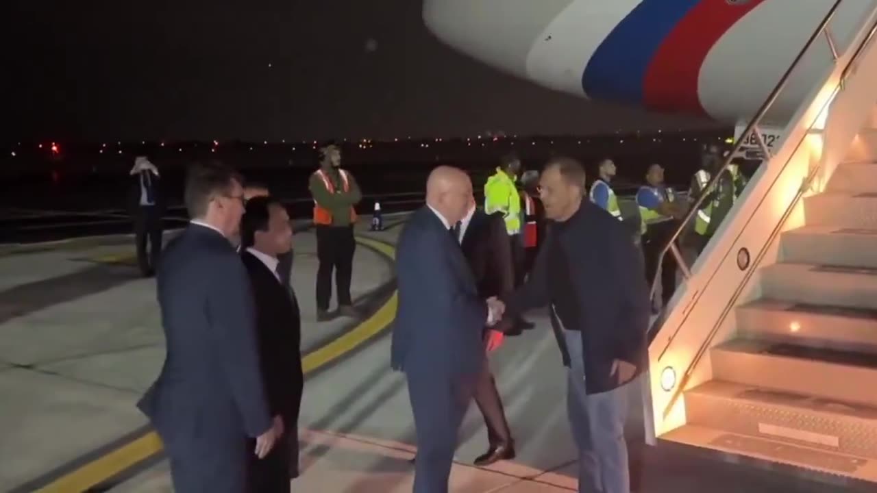 Lavrov is getting a warm welcome in the US