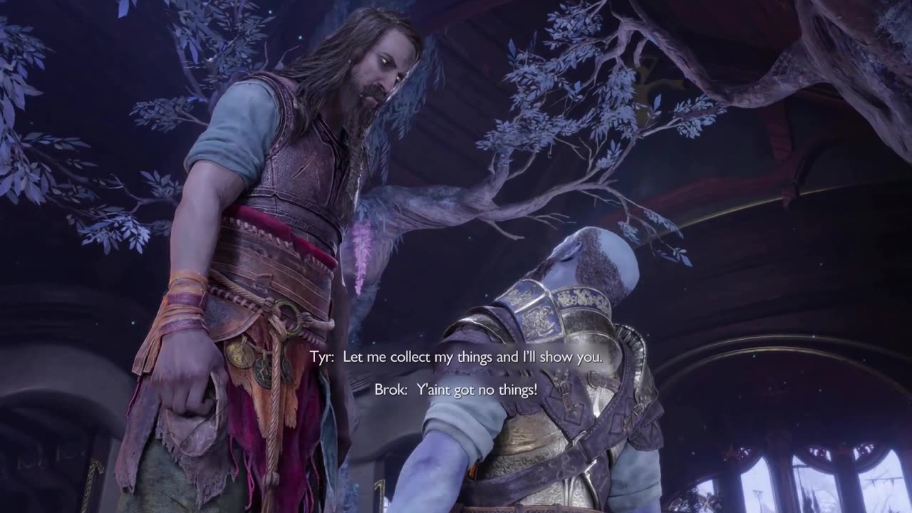 Death of a long time companion ( Cutscene ).