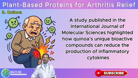 Top 5 Plant-Based Proteins for Arthritis Relief Soothe Pain & Inflammation Naturally!