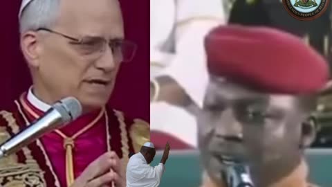 Mazi Nnamdi Kanu and Capt. Ibrahim Traoré Salute the Pope in a Symbolic Message of Unity
