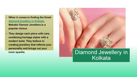Diamond Jewellery in Kolkata