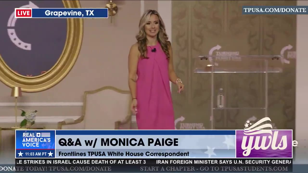 FULL MONICA PAIGE SPEECH - YOUNG WOMENS LEADERSHIP SUMMIT