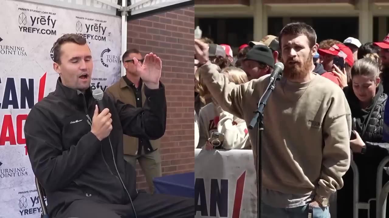 Based Veteran vs Charlie Kirk