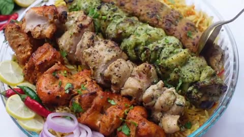 BBQ Platter,Party Dinner recipe by Rasa Niwasa