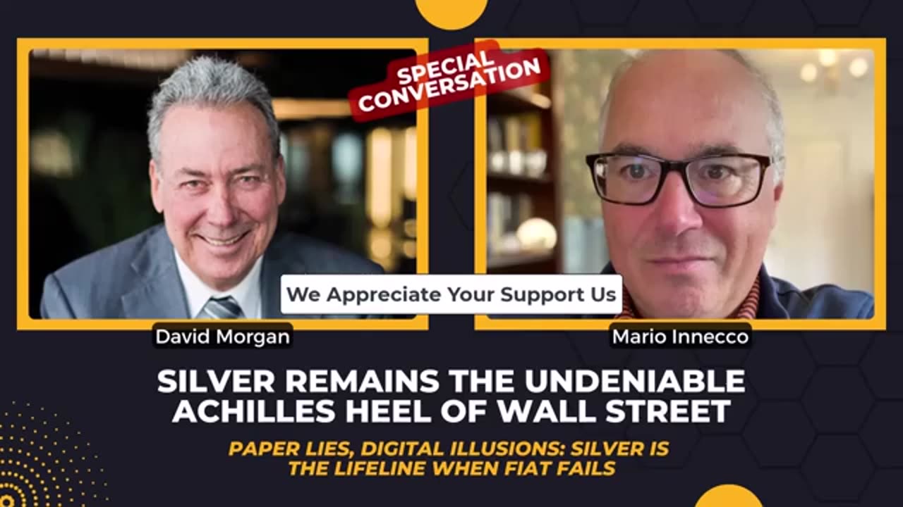 Why Silver Is Still So Important To The Banking System??!!!! | David Morgan & Maneco64