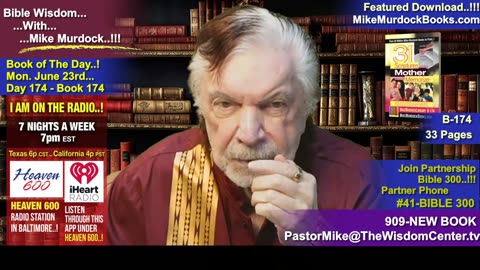 Re-Air: Bible Wisdom With Mike Murdock..!!!