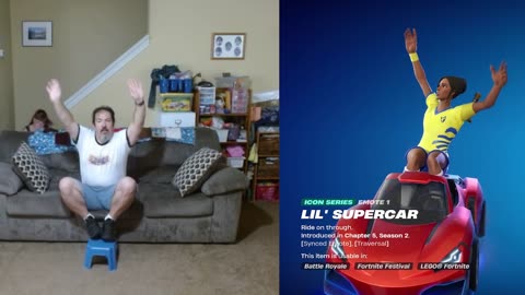 FFG Dance Fortnite Emotes Lil' Supercar