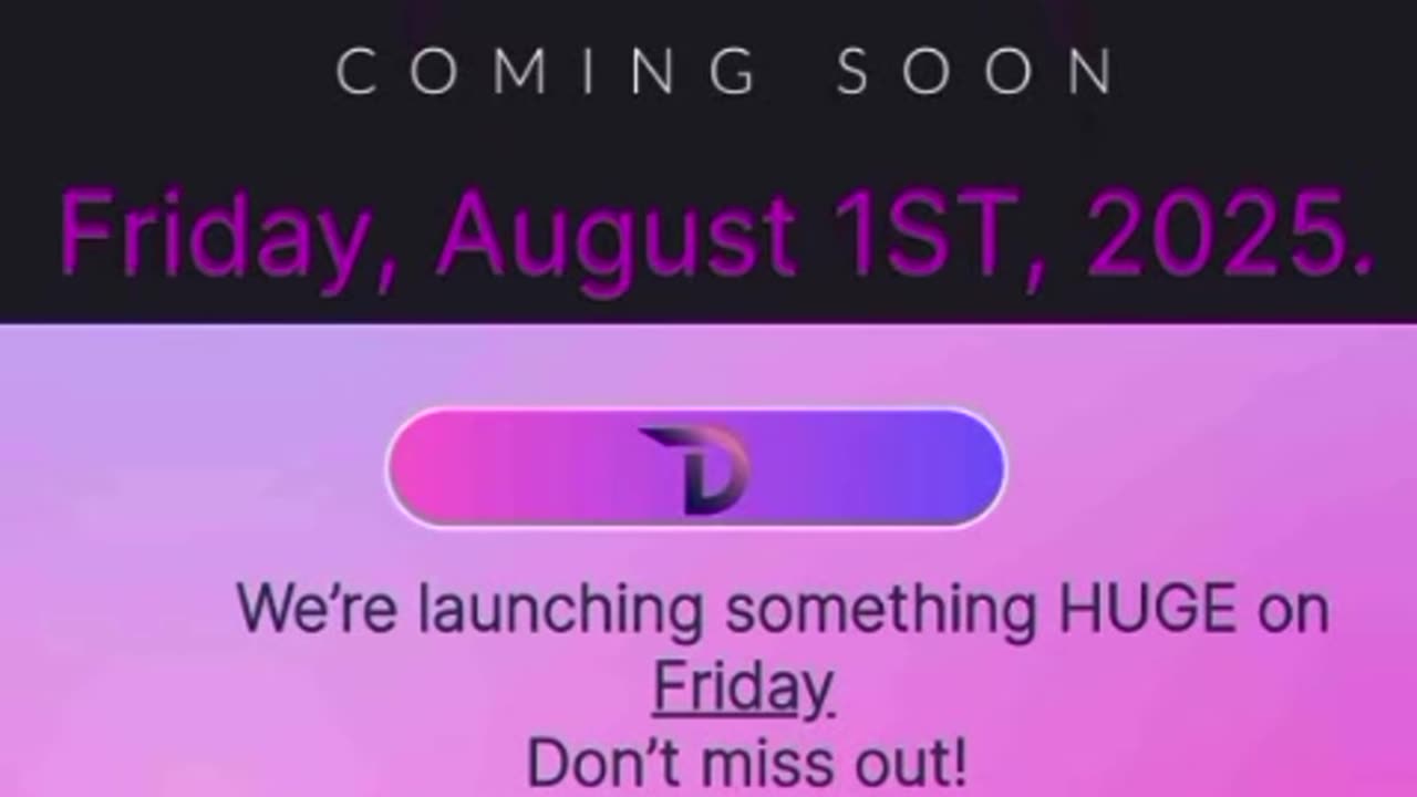 Next Friday, We dream's Bigger!