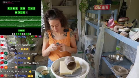 Live 🔴 Swan City Ceramics - Ep. 121 Pottery Livestream