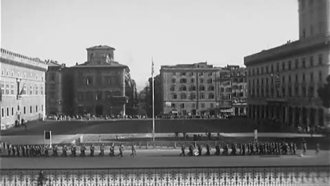 FLAG RAISING CEREMONIES, ROME, ITALY - FLAG RAISING CEREMONIES, ROME, ITALY - 111-adc-1329