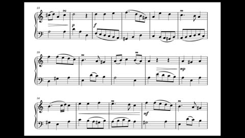 Minuet in A minor