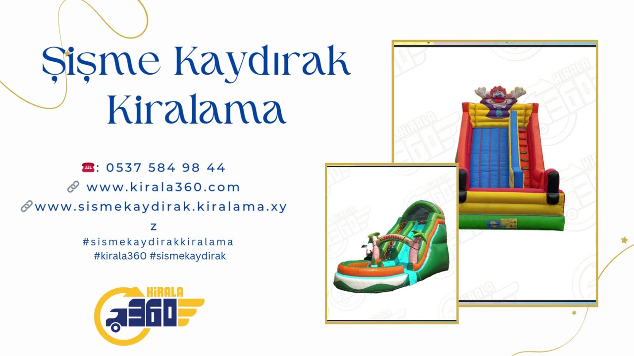 sisme kaydirak kiralama kirala360