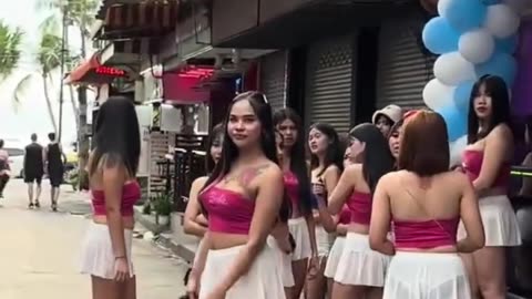 Thai nightlife with pretty girls and freelancers. #116