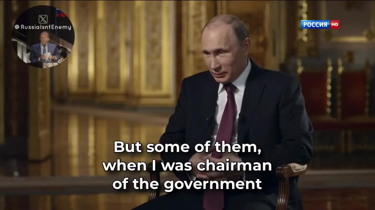 “In 1999, Russia, in fact, was ruled by a group of oligarchs