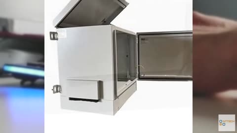 9U Outdoor Network Cabinet – 19″ 600 × 450 mm Enclosure – IP66 Weatherproof Netw