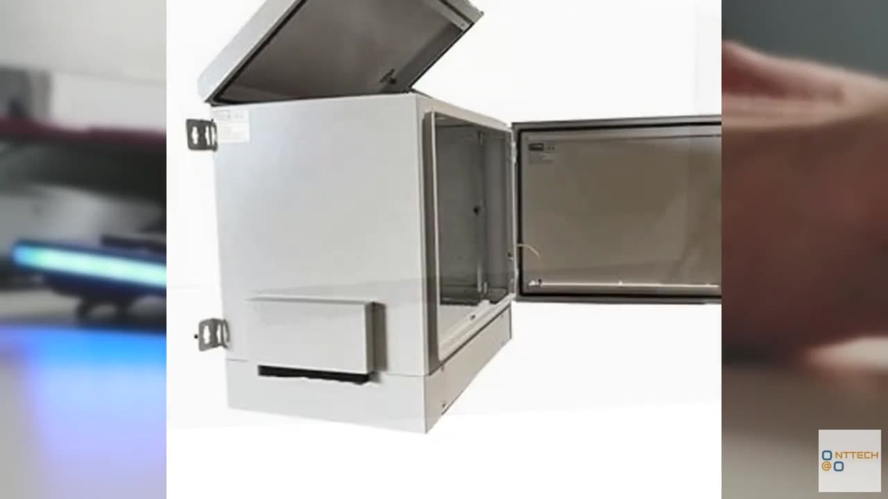 9U Outdoor Network Cabinet – 19″ 600 × 450 mm Enclosure – IP66 Weatherproof Netw