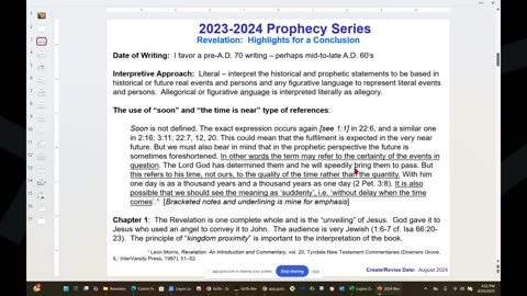 Revelation Summary & Conclusion – Part 3