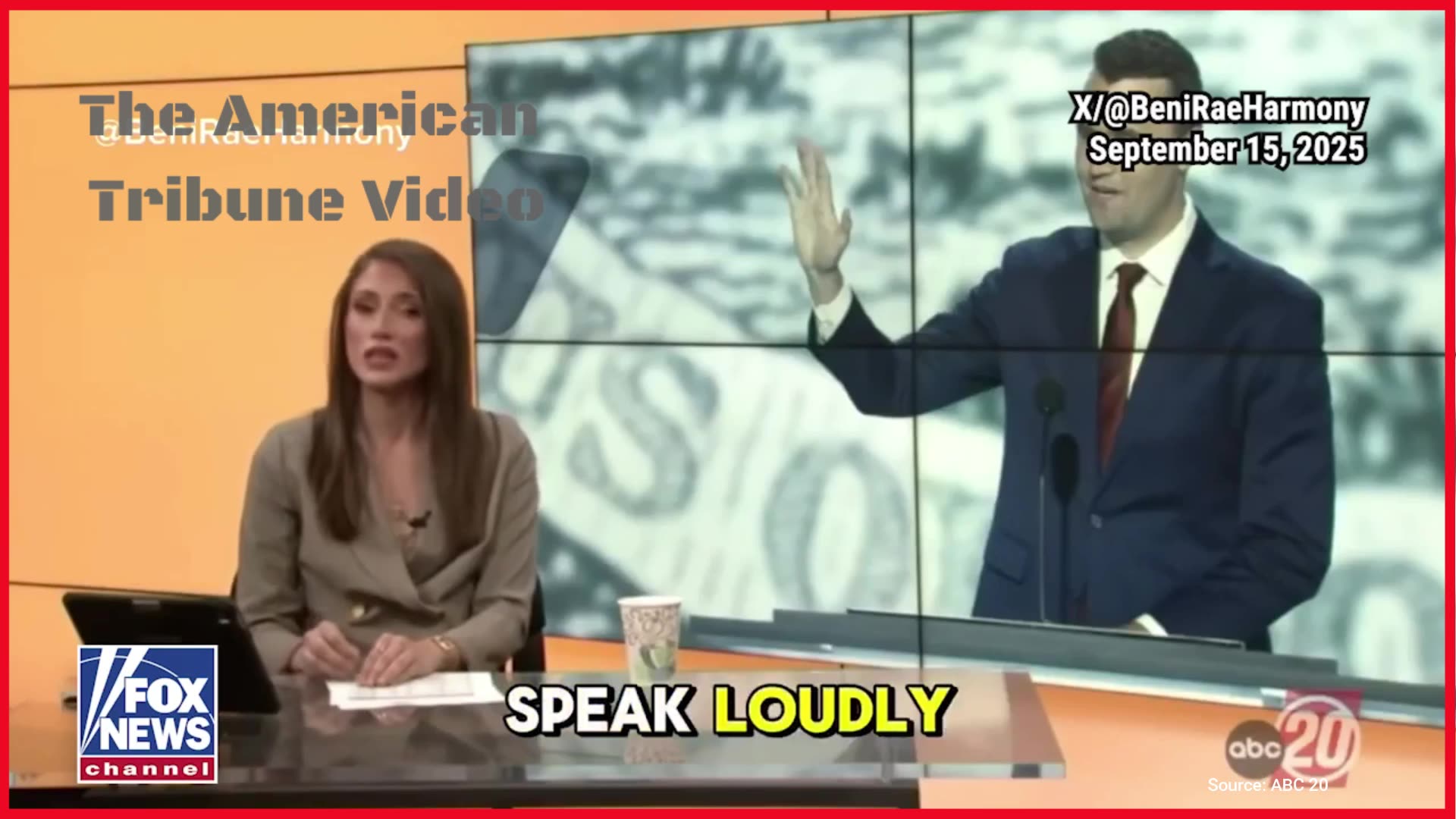 Conservative TV Anchor Resigns Live on Air after Being Suspended by Woke Bosses for Kirk Tribute