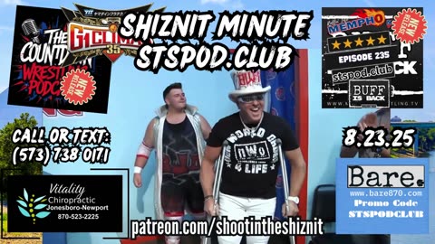 SHIZNIT MINUTE 8.23.025-BT talks BUFF IS BACK!
