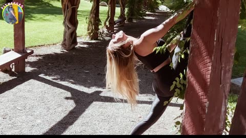 Standing Splits Practice at the Park | Contortion, Yoga, Fitness | Hot & Sexy Girls
