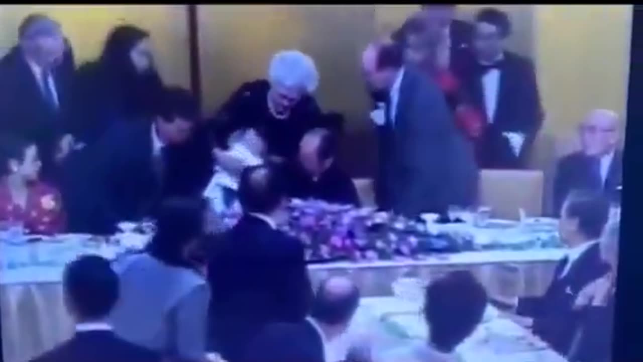 That time Pres. Bush died on Live TV