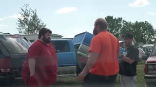 Giant Man Caught In FRONT OF FAMILY Has Been Threatening ChiIdren In His Town For YEARS (Laurel MT)