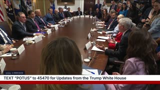 President Trump Participates in a Cabinet Meeting, Aug. 26, 2025