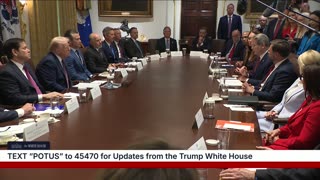 President Trump Participates in a Cabinet Meeting, Aug. 26, 2025