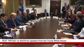 President Trump Participates in a Cabinet Meeting, Aug. 26, 2025