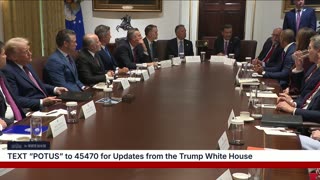 President Trump Participates in a Cabinet Meeting, Aug. 26, 2025
