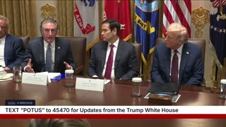 President Trump Participates in a Cabinet Meeting, Aug. 26, 2025