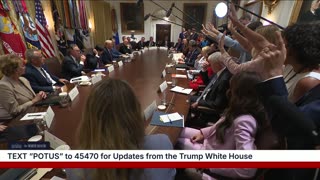 President Trump Participates in a Cabinet Meeting, Aug. 26, 2025