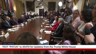 President Trump Participates in a Cabinet Meeting, Aug. 26, 2025