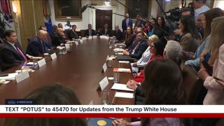President Trump Participates in a Cabinet Meeting, Aug. 26, 2025