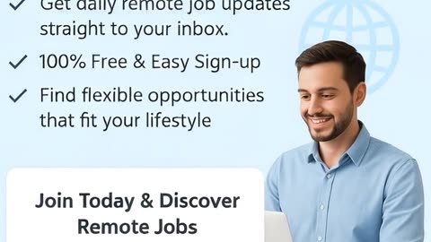 💻 Work From Anywhere | Remote Jobs Just For You 🌍