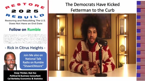 Democrats Are Kicking John Fetterman To The Curb; Possible Removal