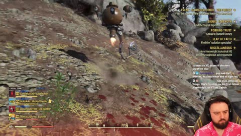 Fallout 76 - My Giant Red Dinosaur 🔴 EP.30