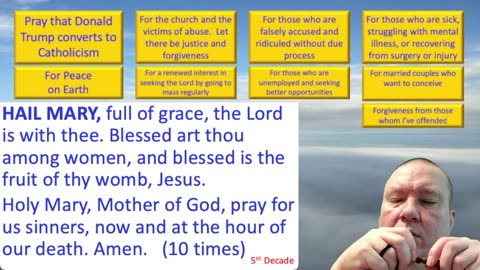 Mary's Daily Live Holy Rosary Prayer at 8:00 p.m. EDT 06/04/2025