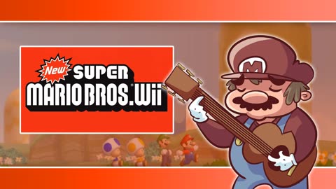 Title Theme (New Super Mario Bros. Wii) - Mario Series for Guitar (GilvaSunner)