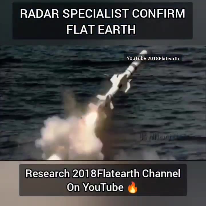 Navy Radar Specialist The Earth is FLAT…Not a spinning BALL 🌍