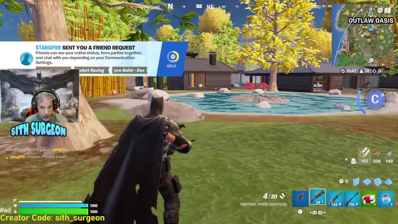Sith_surgeon - Family Friendly Fortnite Live Stream.