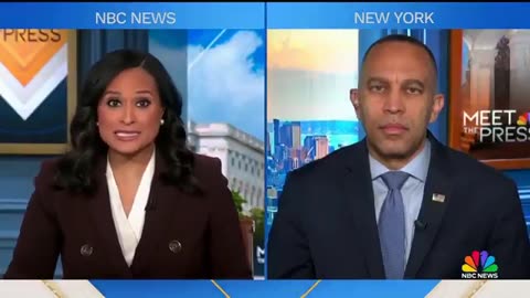 Hakeem Jeffries doesn't think Nicolas Maduro — is a threat to the American people.