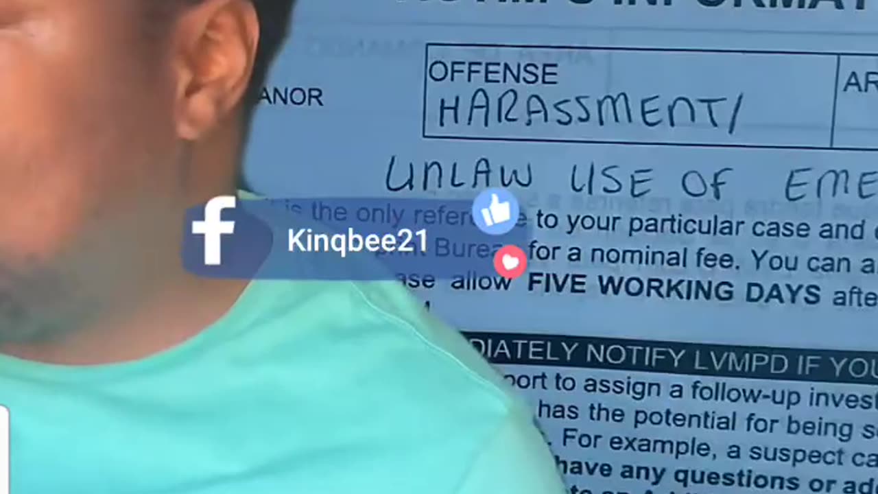 KINGB PRESSES CHARGES ON DIXON FOR HARRASSMENT