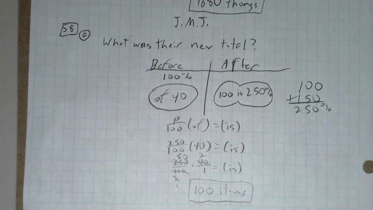 Saxon Algebra 1 Lesson 58 (c)