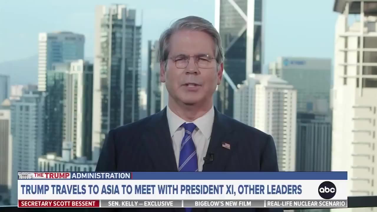 . @SecScottBessent : "The President had given me maximum leverage when