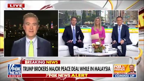 ‘A LOT GOING ON HERE’_ Peter Doocy details Trump’s Asia tour