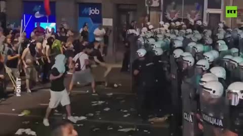 Protests & riots in Serbia