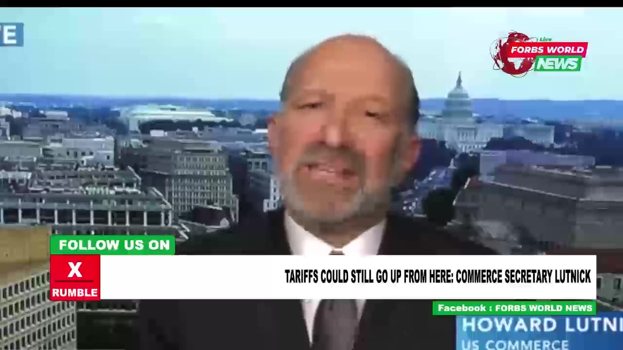 Howard Lutnick speaks on administration Tariff